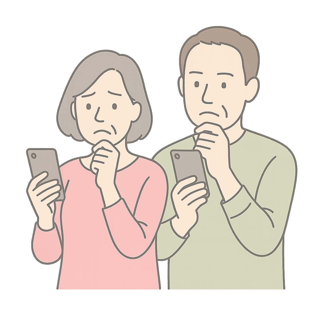 悩んでいる人のイメージ